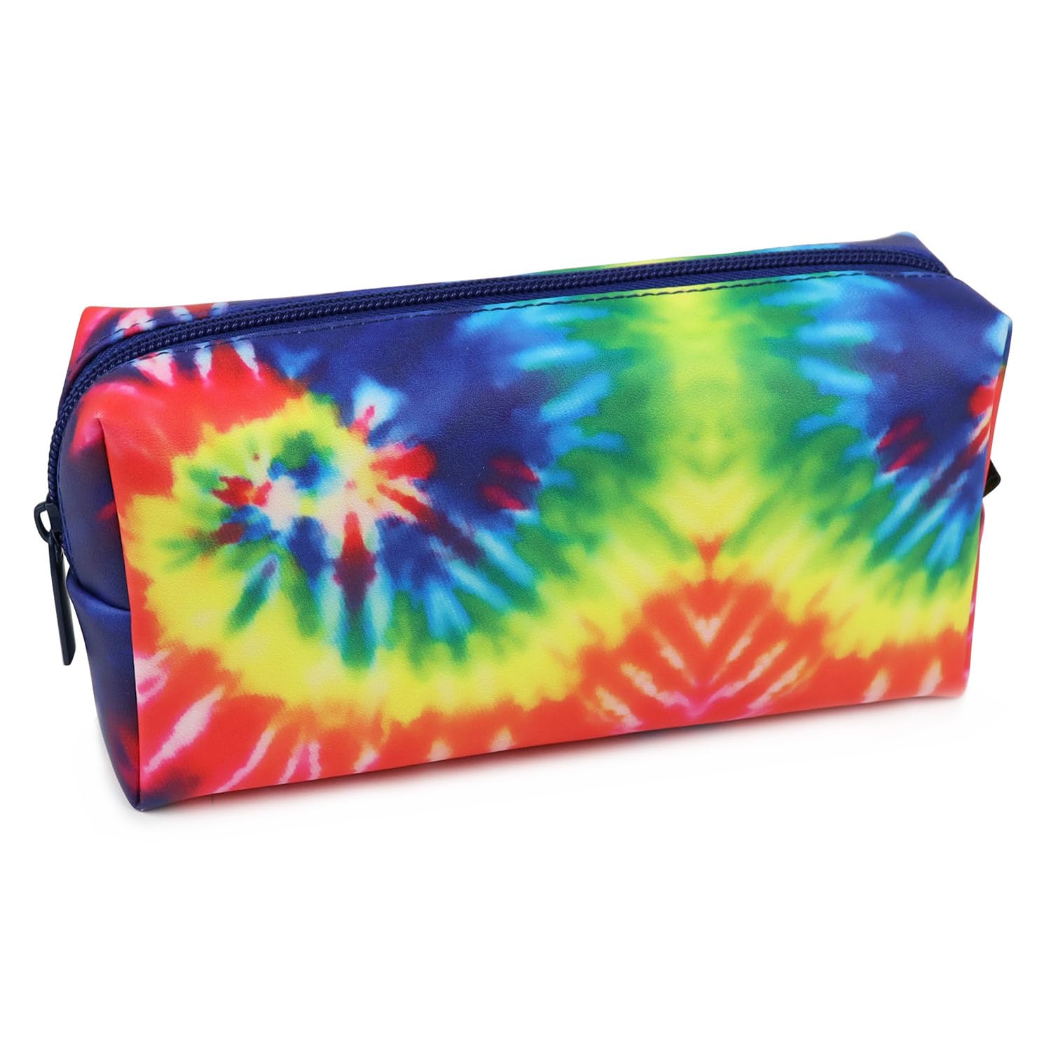 Fashion Stationery Pencil Case for Boys Kids Childrens Bright Colourful Tie Dye School Pencil Cases Gifts for Kids Stocking Fillers for Children