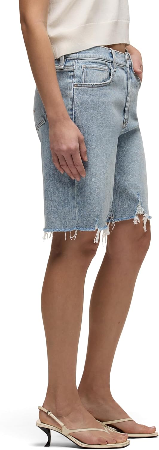 HUDSON Womens London Low-Rise Long Short - Image 2