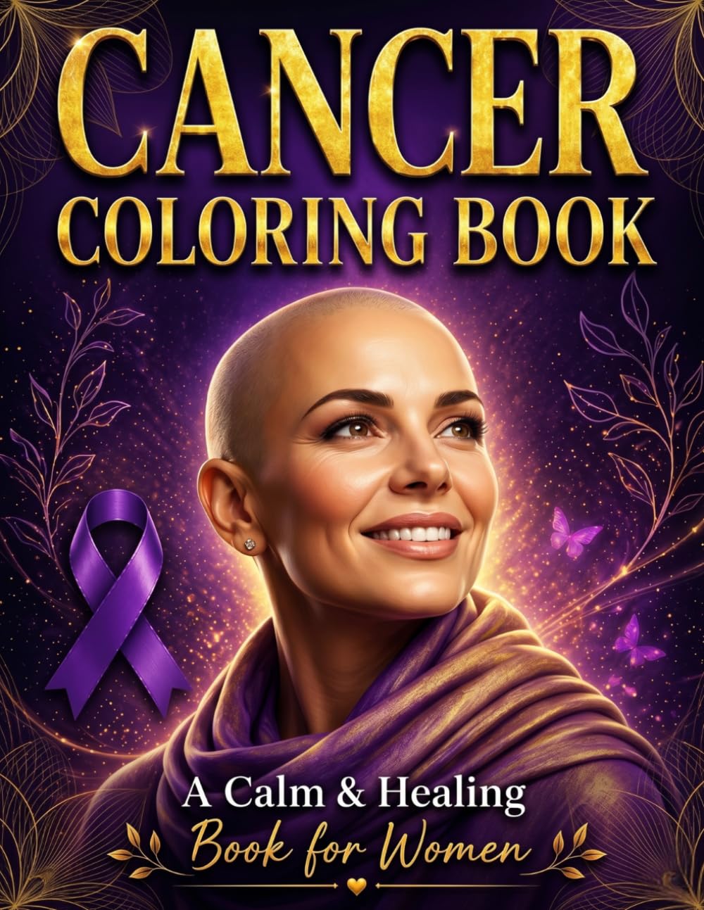 Gentle Healing: A Coloring Book for Women in Cancer Treatment