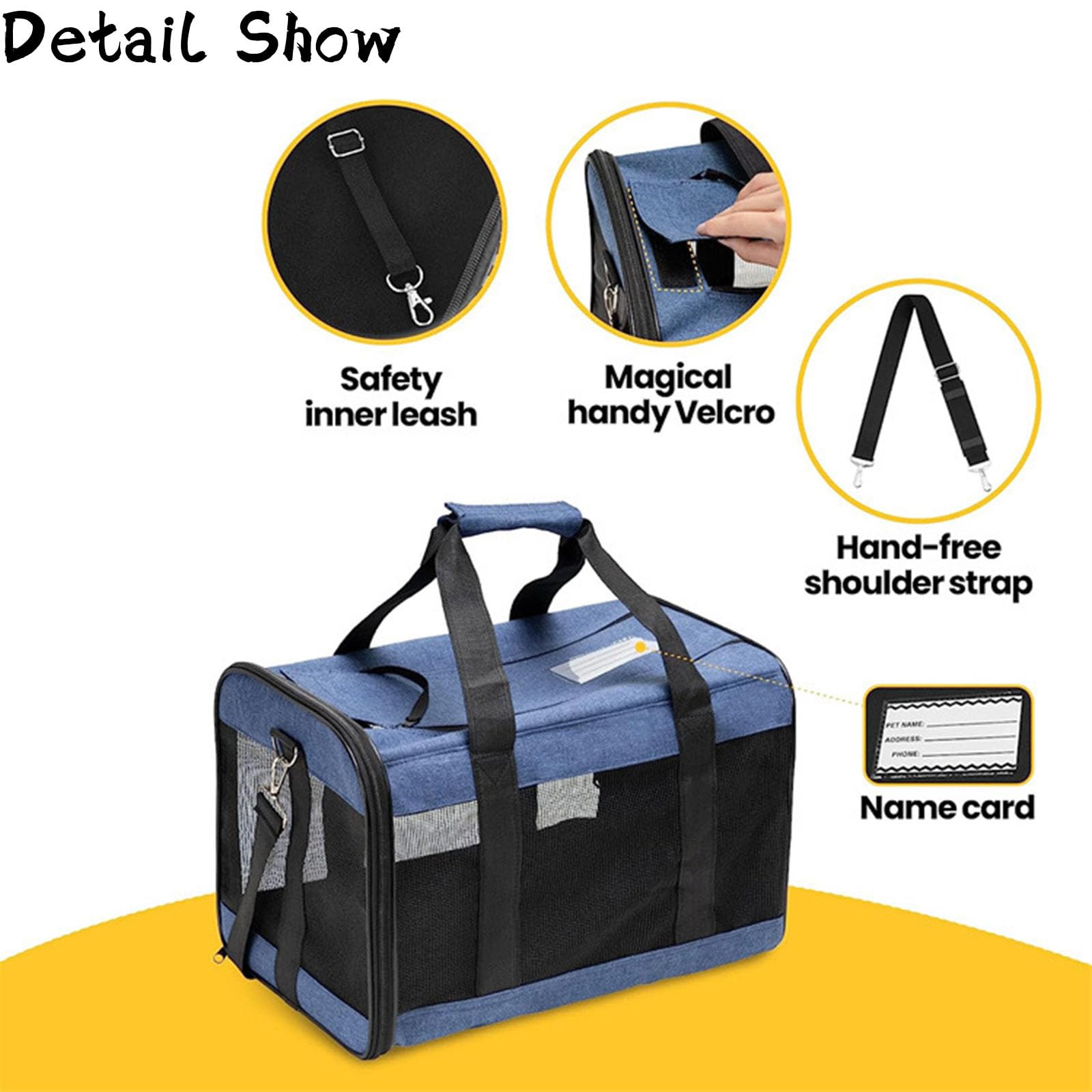Transportin Gato Perro Pequeño, Bolsa Transporte Mascotas Transportin Gato Plegable Transpirable Duradera Bolsa de Transporte para Cachorros y Gatitos, Viaje, Paseo (48x32x32CM,Morado)