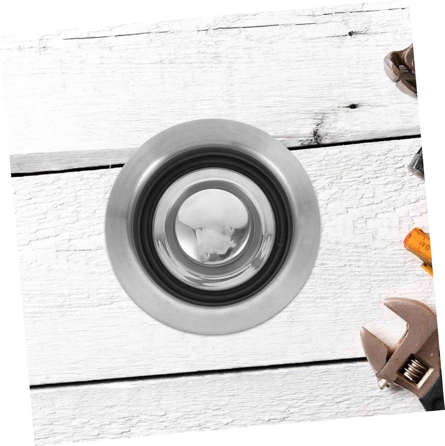 Drain Strainer Stainless Steel Sink Insert Garbage Disposal Drain Cover Versatile Accessory
