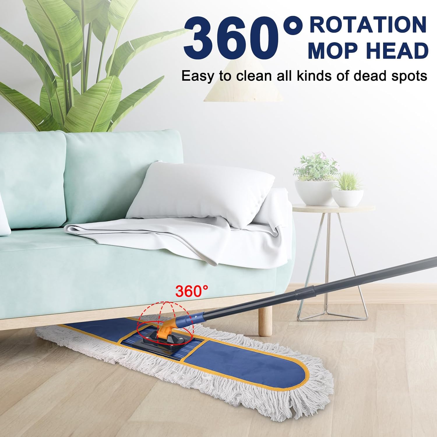 Transform Your Cleaning Routine: The 24" Heavy Duty Commercial Dust Mop Review