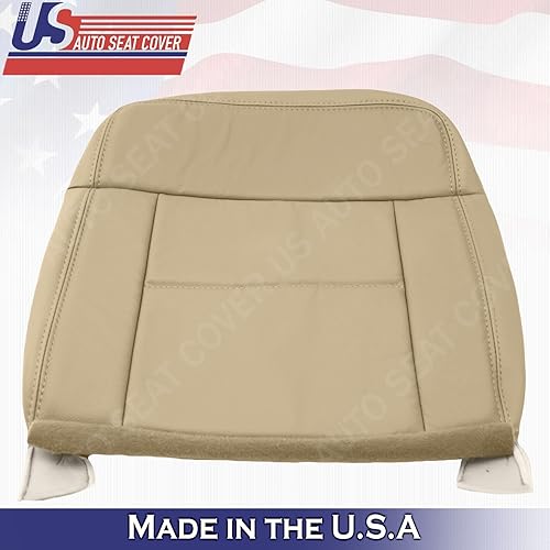 Miniatura 5 de Cubierta de cuero inferior del pasajero trasero para 2004 para Ford F150 Lariat Light Parchment Tan