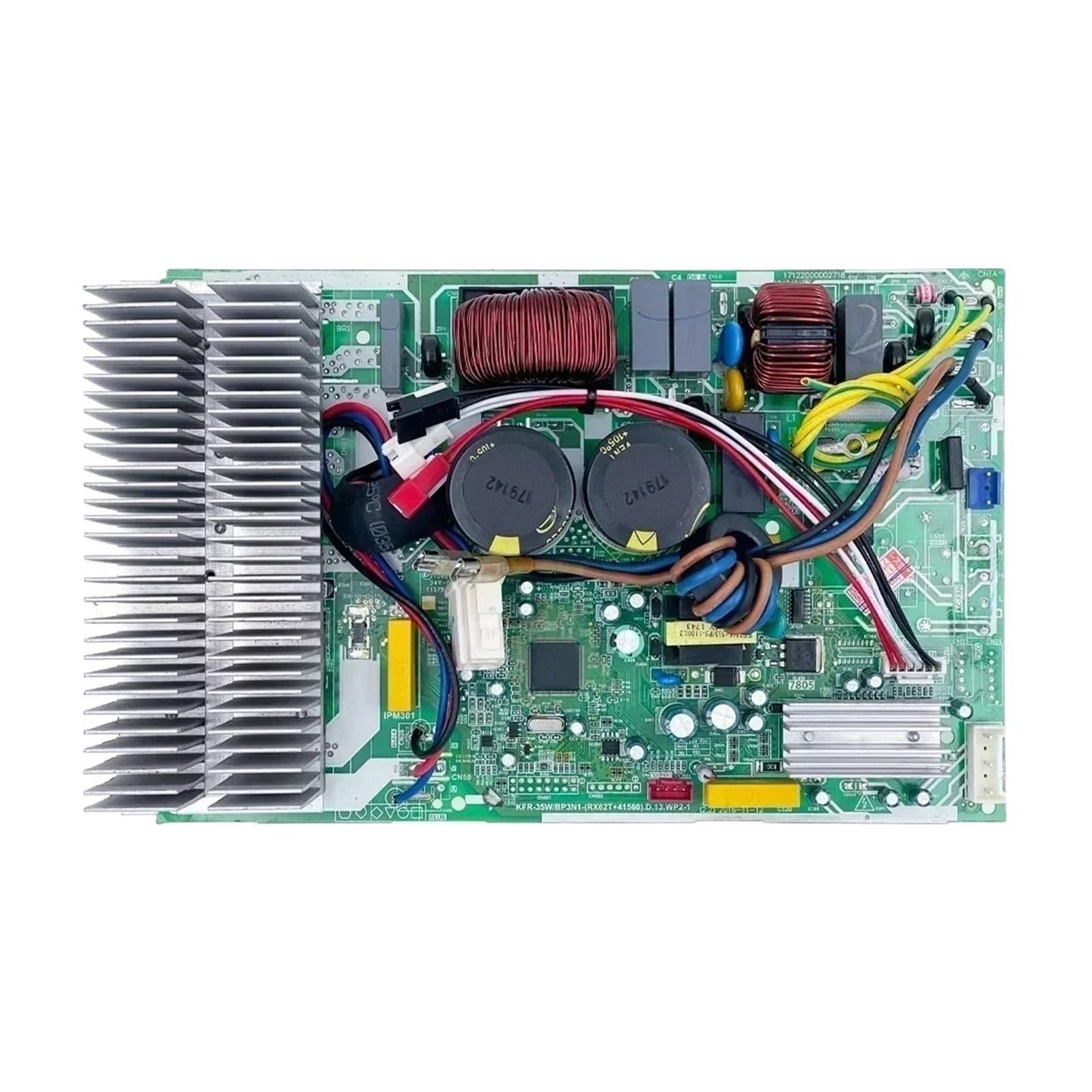 Piezas de acondicionamiento de PCB del circuito de aire acondicionado | KFR-35W/BP3N1-(RX62T+41560).D.13.WP2-1 17122000002718 Tablero de control, Compatible con Midea,(Original Model)