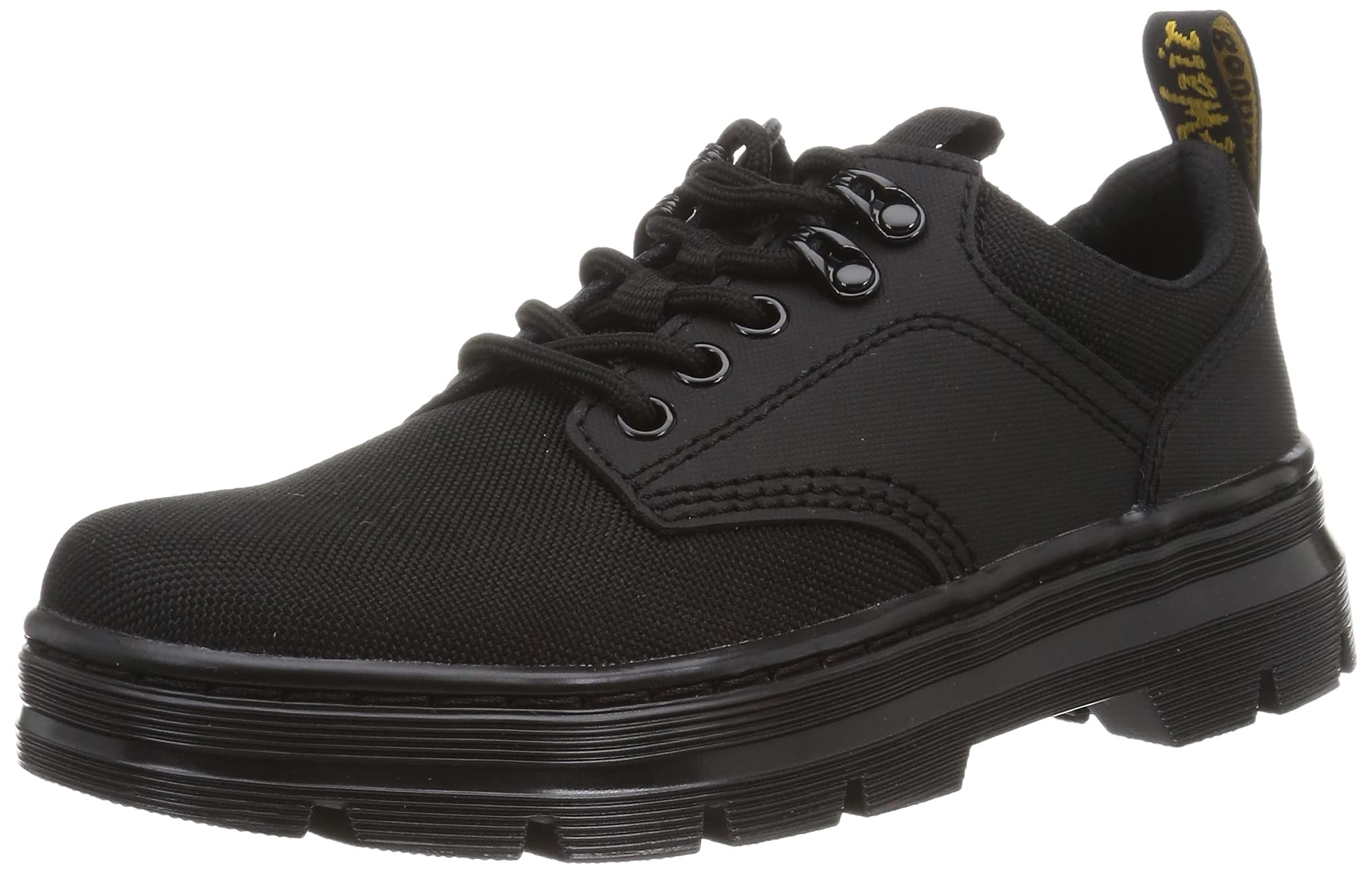 DR. Martens 5 Tie Shoe, Sneaker Hombre, Black Extra Tough 50/​50 & Black AJAX, 43 EU