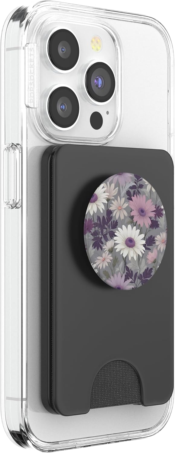 Wildflower Floral Pattern Cute Flowers PopSockets PopWallet for MagSafe