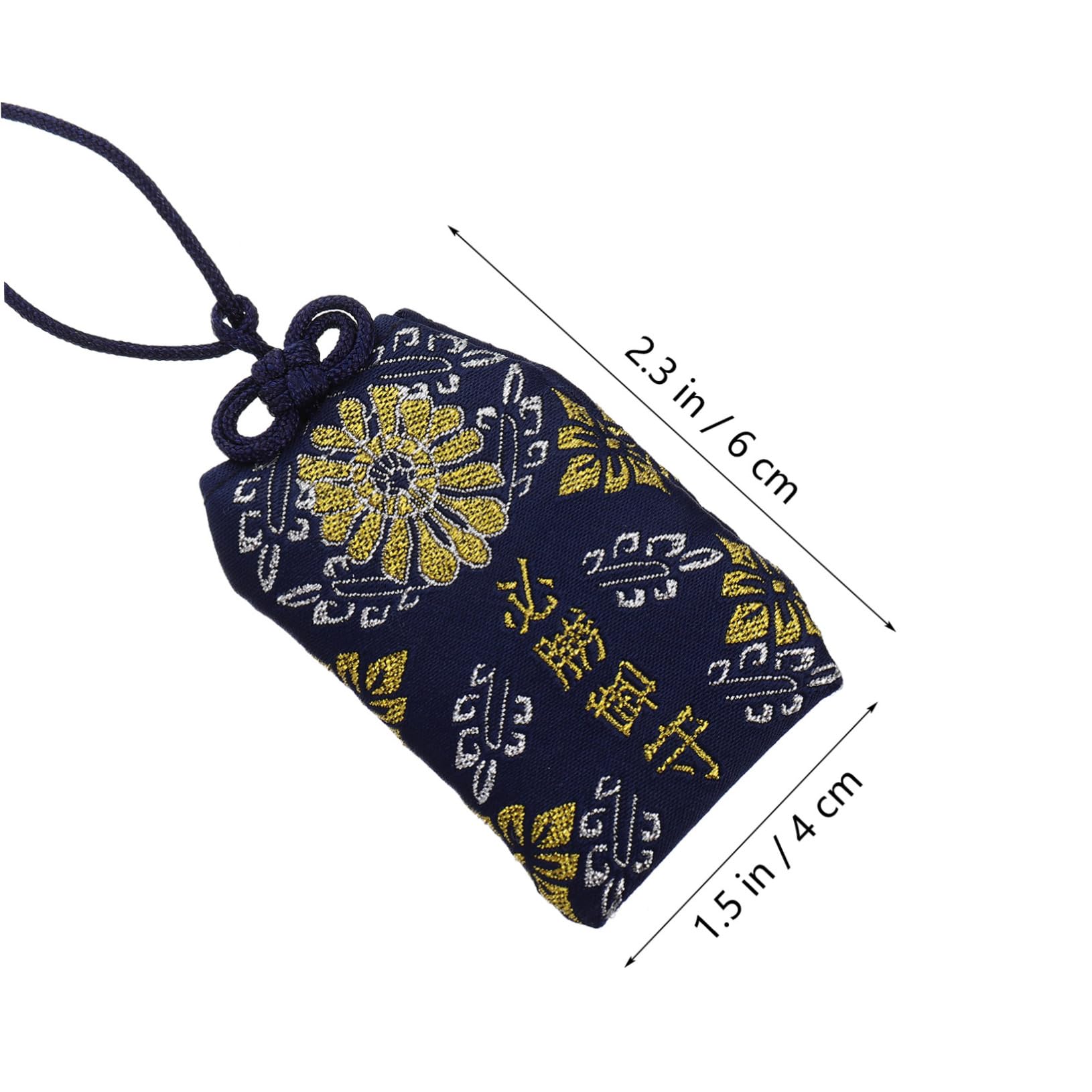 ORFOFE 15 Pezzi Borsette Fortuna Giapponesi Omamori - Portafortuna Feng Shui, Regalo Per Amore, Salute, Successo - Foto 3