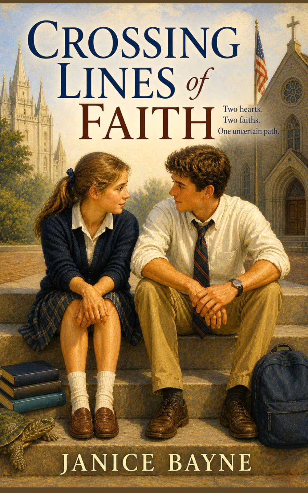 Crossing Lines of Faith: Two hearts. Two faiths. One uncertain path.