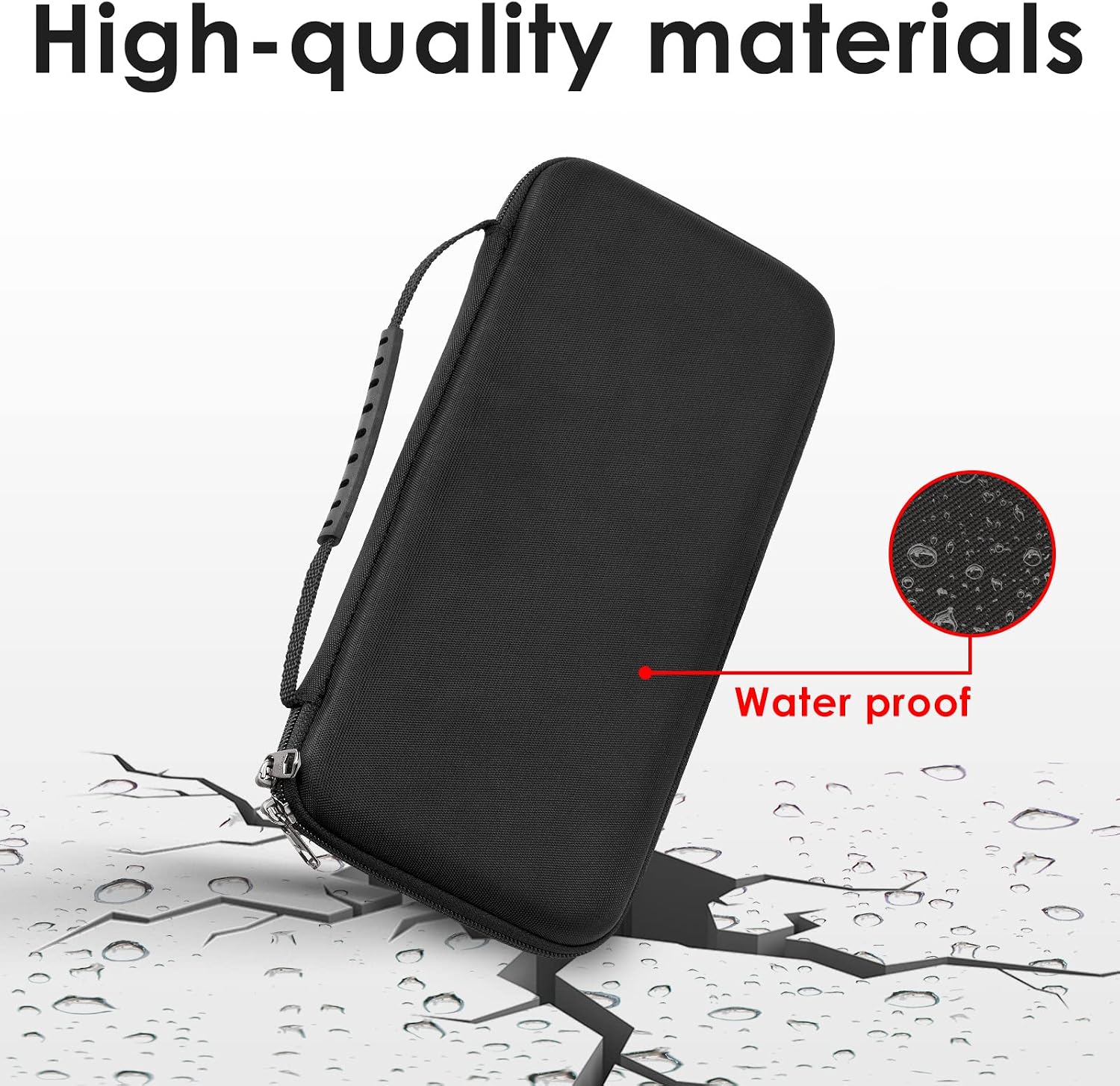 Linkidea Keyboard Hard Shell Travel Carrying Case, Compatible with Logitech K380, Logitech Pebble Keys 2 K380s