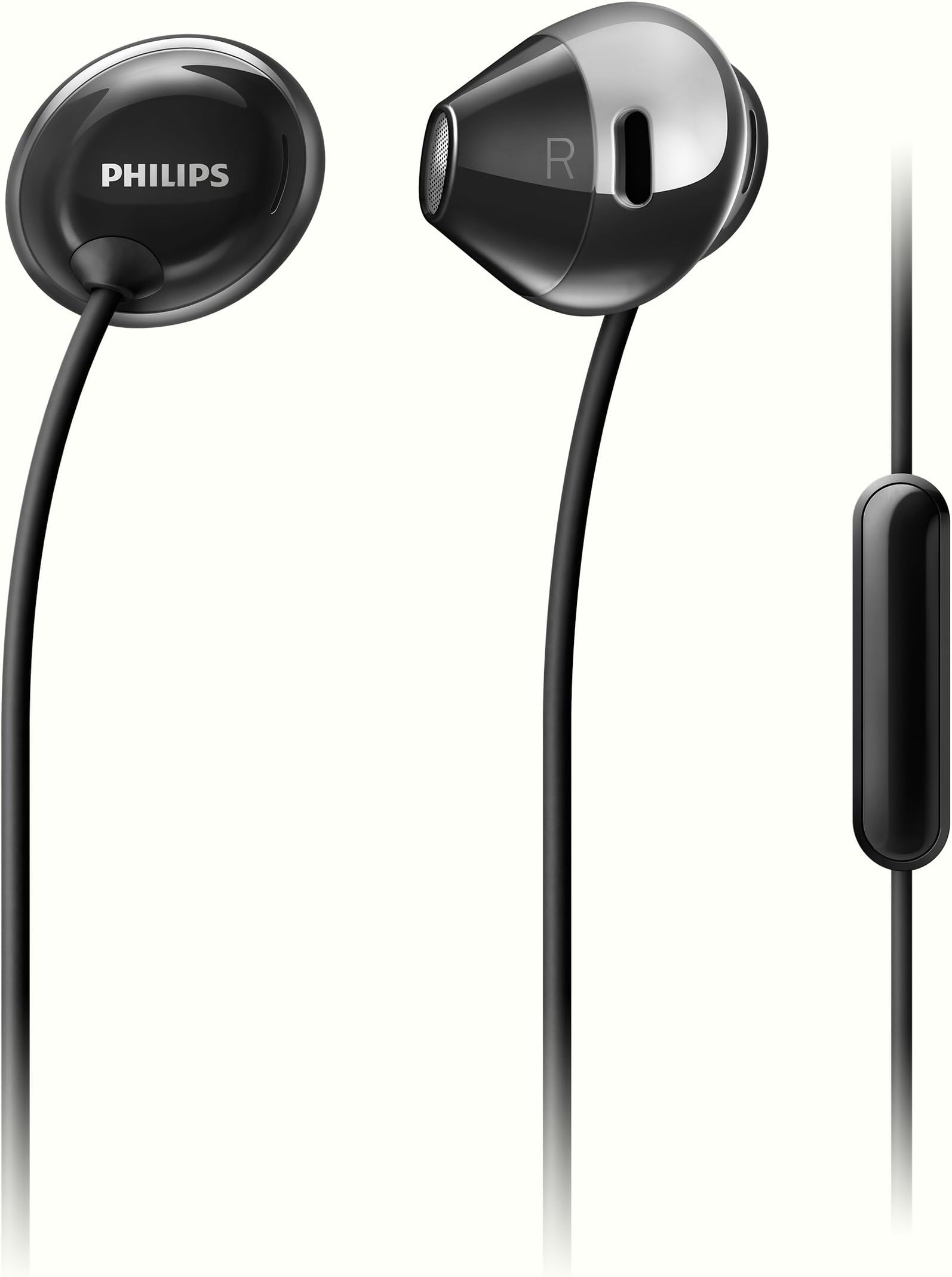 PHILIPSFlite Hyprlite in Ear Headphone with Mic - Black (SHE4205BK/27)