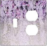 Vista 41 de Placa de pared de tortugas marinas, hierba oceánica, medusas, peces y algas marinas, placa de pared de doble palanca, cubierta de interruptor de luz