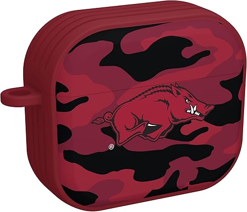 Miniatura 5 de AFFINITY BANDS Arkansas Razorbacks Camo HDX - Funda compatible con Apple AirPods Generación 3