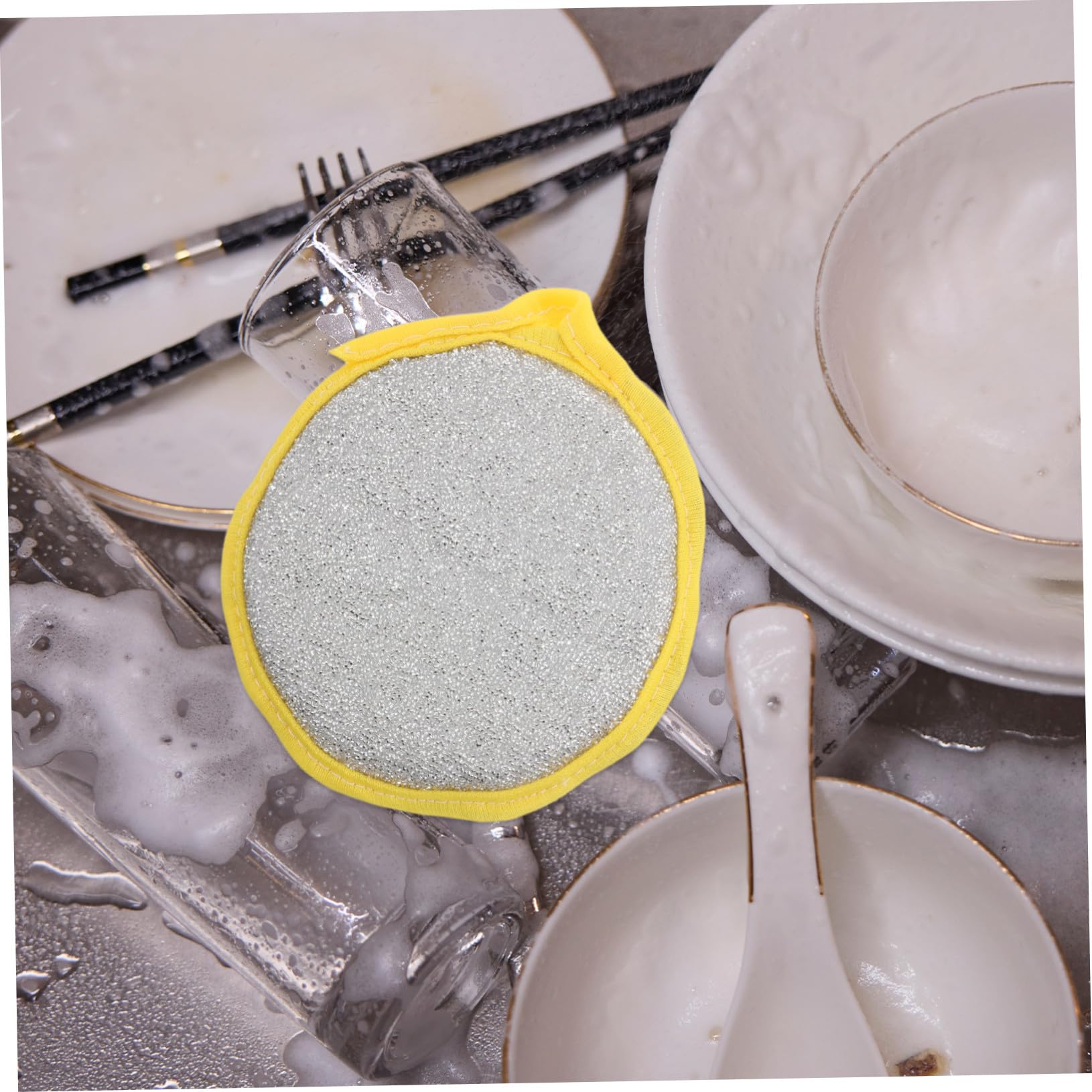 Homoyoyo 30 Piezas Esponjas de Limpieza de Cocina Doble Cara Reutilizables Estropajos No Abrasivos para Fregadero Ollas Sartenes y Platos Herramientas de Limpieza