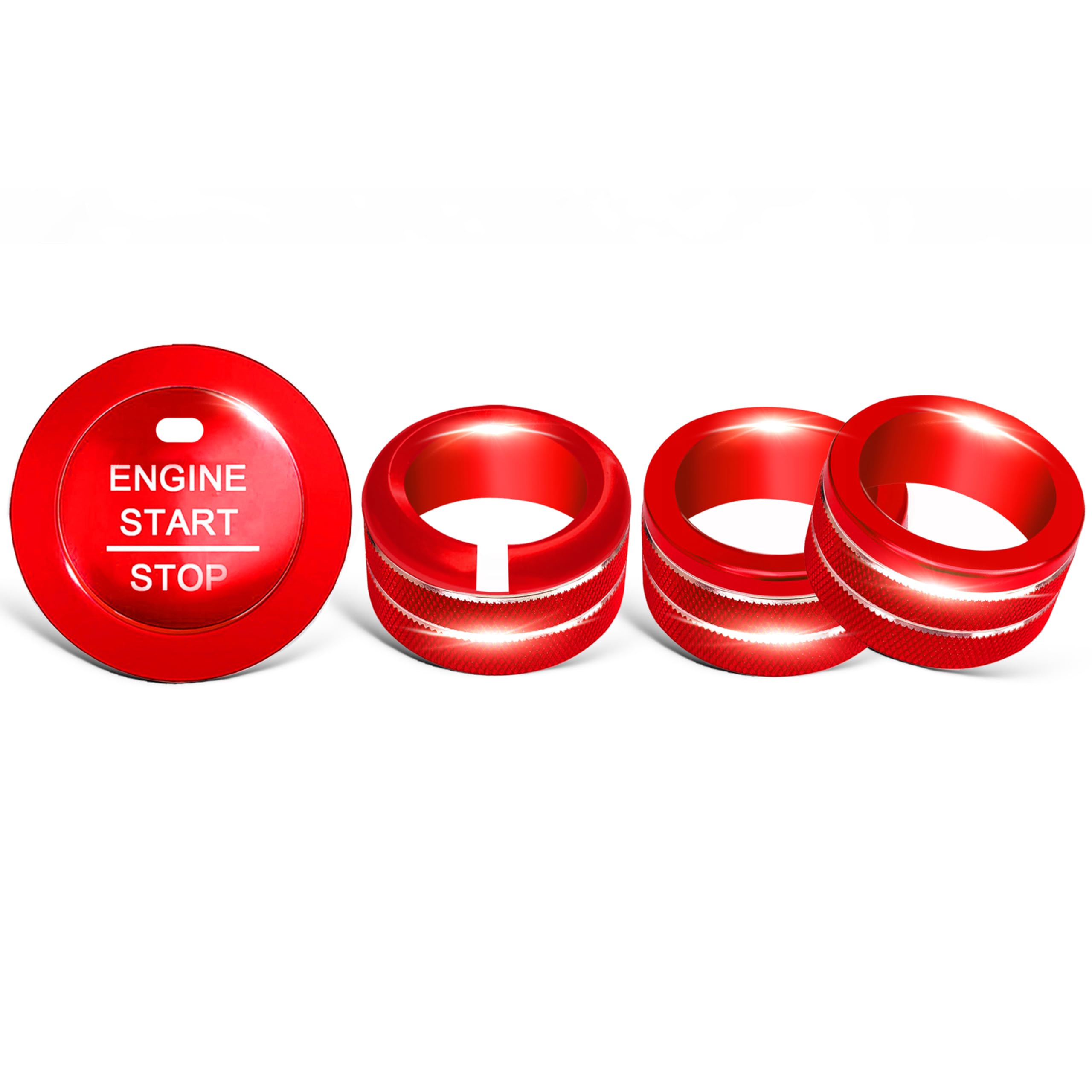 Anneau extérieur de bouton de rétroviseur rouge pour Subaru Forester 25 et Outback résout usure