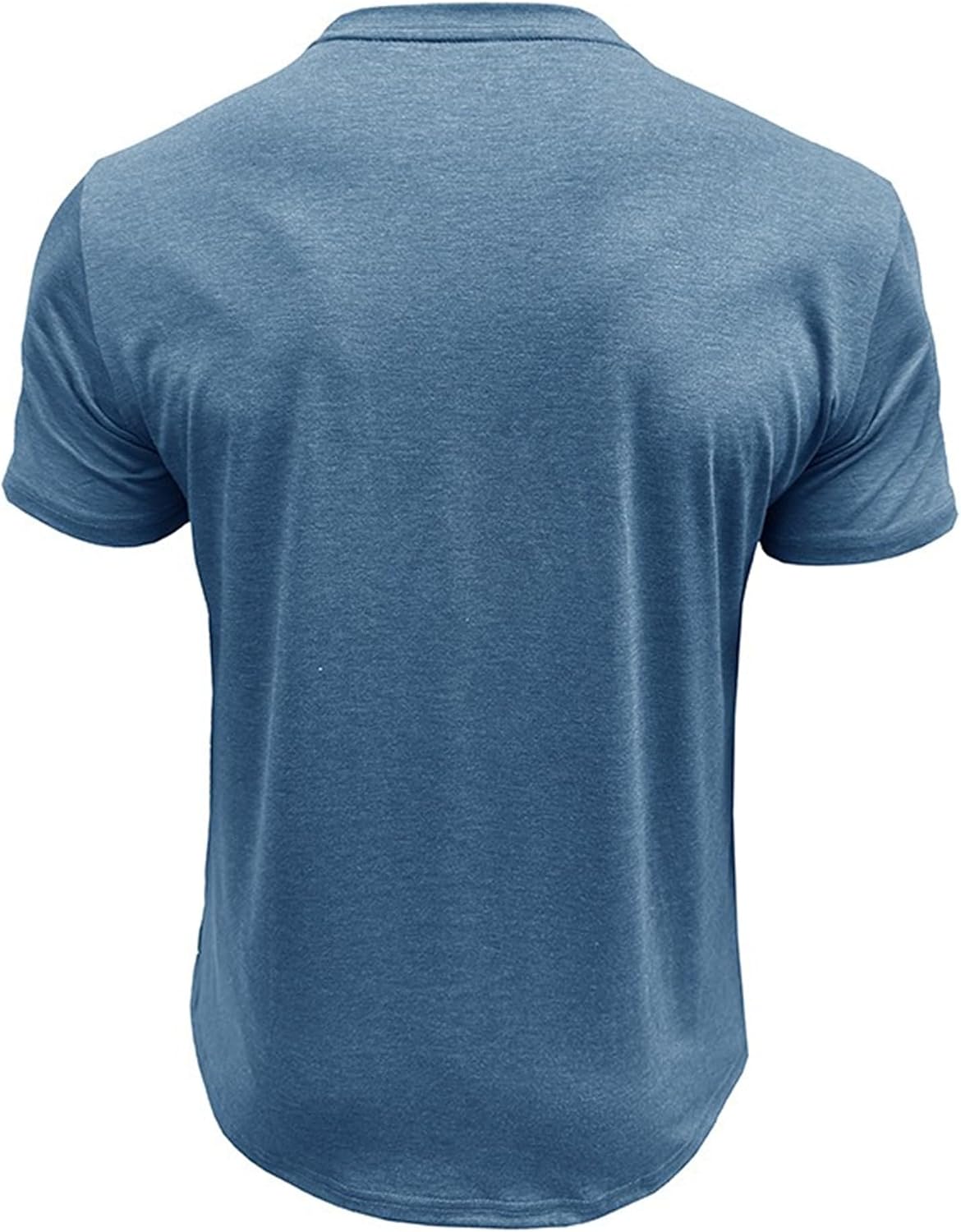 Men Outdoor Striped Round Collar Shirts Classic Soft Street Pullover Tops Summer Trendy Contrast Color T Shirt