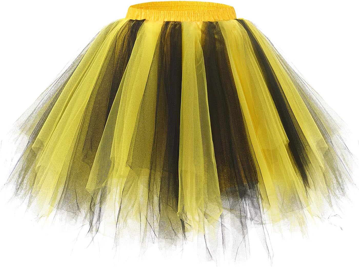 UFANCYS Women's Tutu Tulle Skirt 50s Halloween Party Costume Bubble Ballet Half Slip Skirt