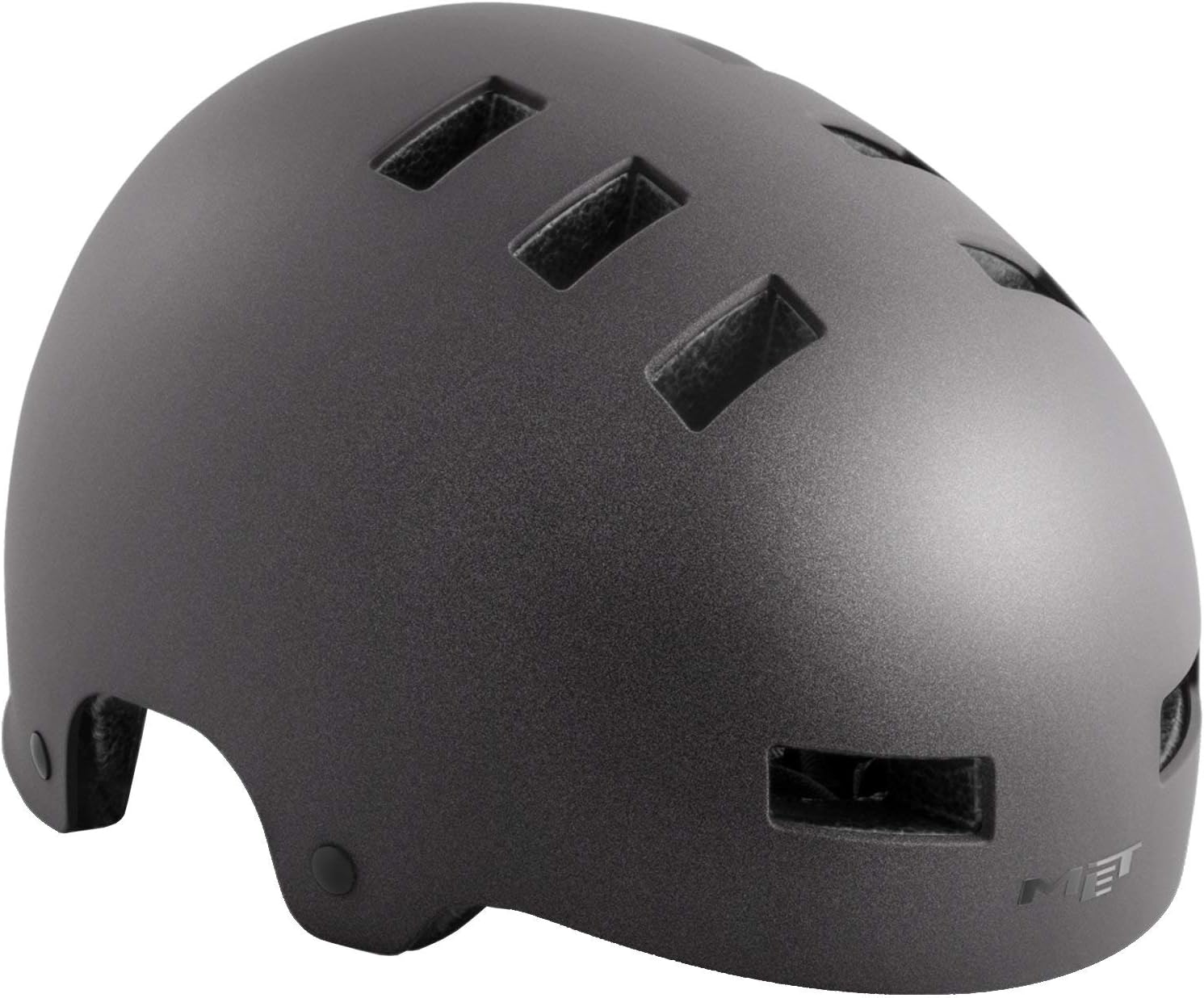 MET - Zone Urban Cycling Helmet In Matt / Anthracite Size Medium (56-59cm)