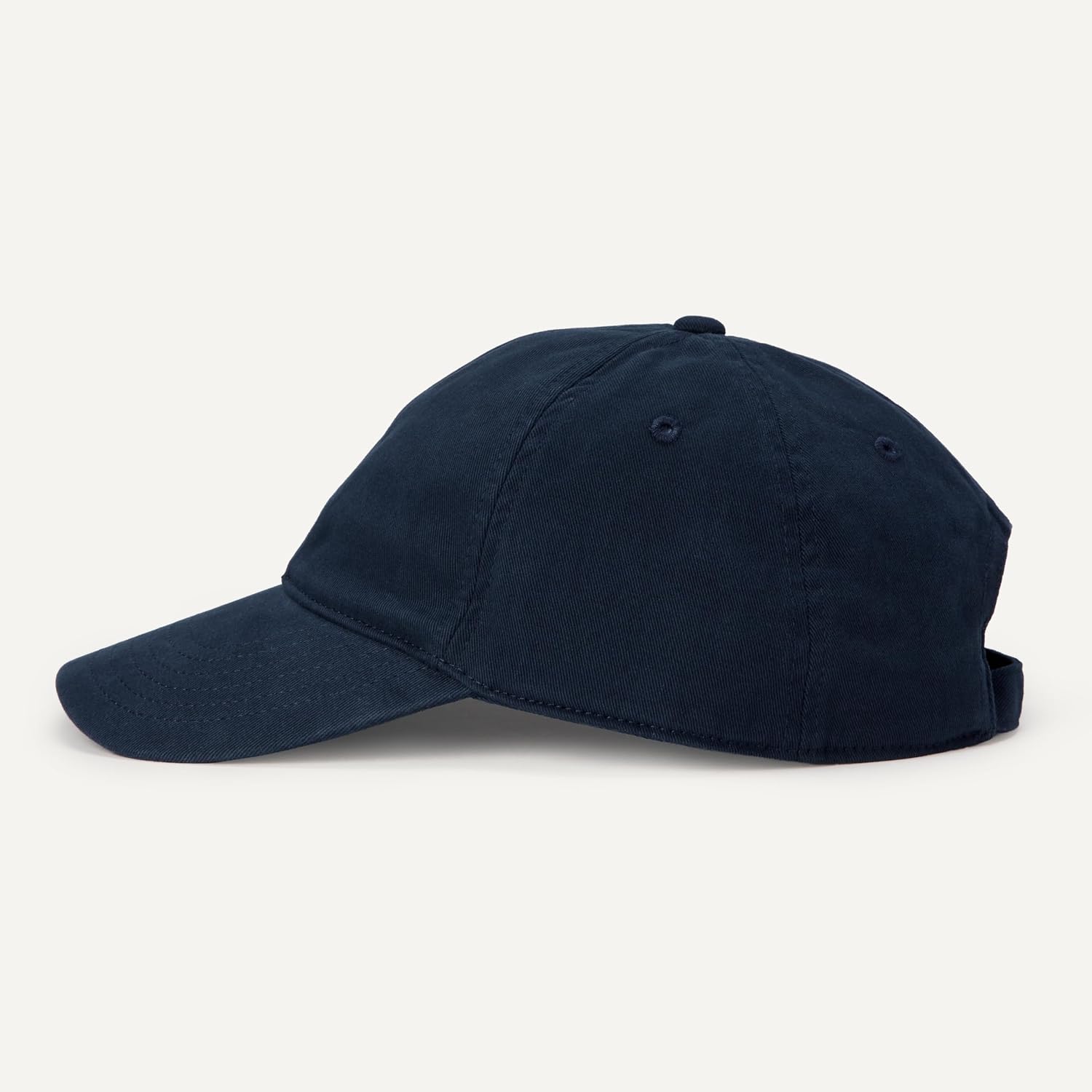 Amazon Essentials Women's Washed Cotton Canvas Baseball Cap with Adjustable Strap
