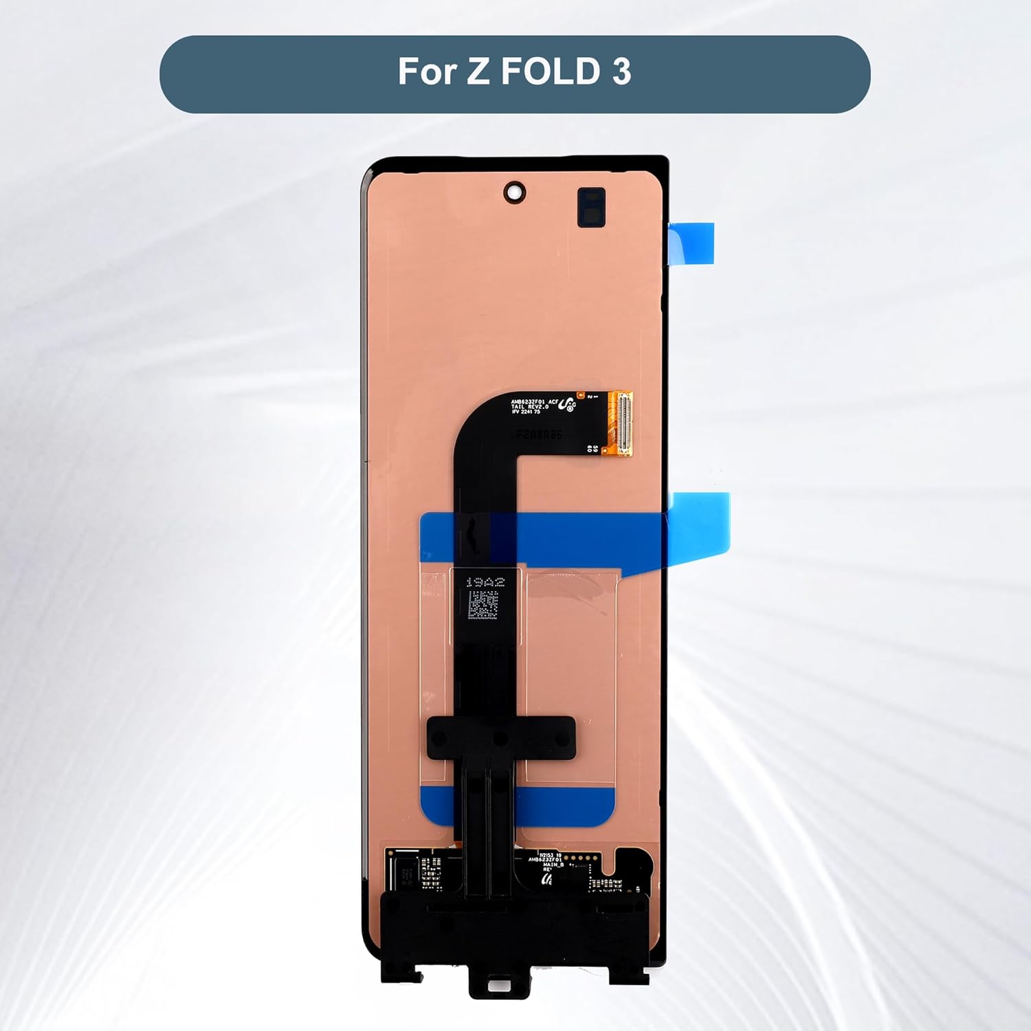 LCD Digital Display Compatible with Samsung Galaxy Z Fold 3 5G F926U Outer Small Front LCD Display Touch Screen Assembly Small +Tools