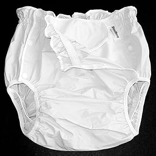 Adult Incontinence Pull On Plastic Waterproof Pants/Adult Incontinence Pants Plastic Diapers/PVC Adult Incontinence Pants Waterproof Pants/Reusable Diapers/Comfortable Surface