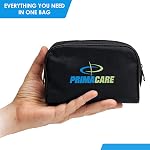 Primacare DS-9197-BK Professional Classic Series Manual Adult size Blood Pressure Kit, Emergency Bp kit with Stethoscope and Portable Leatherette Case, Nylon Cuff, Black
