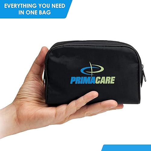 Miniatura 7 de PrimaCare Medical DS-9197-BK Professional Classic Series Manual Adult Size Blood Pressure Kit, Emergency Bp kit with Stethoscope and Portable