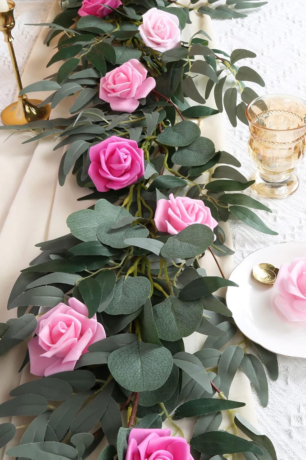 100pcs Pink Foam Roses Heads,3inch Blush Faux Flowers Artificial Rose Stemless Fake Flower Bulk for DIY Floral Crafts,Cake Decoration Wedding,Baby Shower Flower Centerpieces(Shades of Pink)