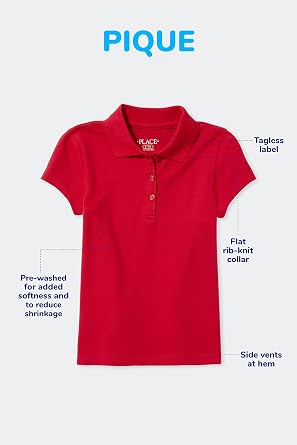 The Children's Place Baby and Toddler Boys Short Sleeve Polo Shirt