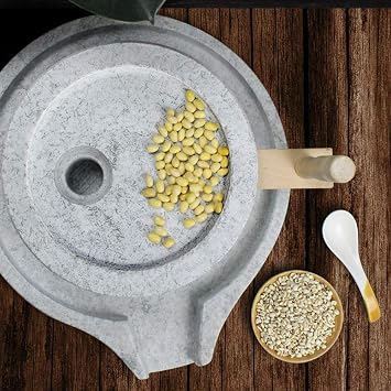 Natural Granite Handmade Stone Mill/Grinder (Small)