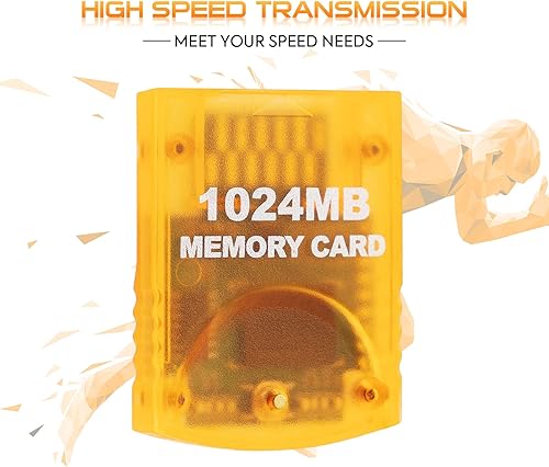 Miniatura 2 de Suncala Memory Card Compatible with Gamecube and Wii Console 1024MB Memory Card for Nintendo Gamecube