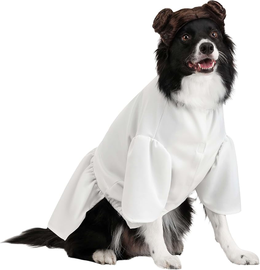 Disfraz de Princesa Leia de Star Wars para Perro o Gato miniatura 4