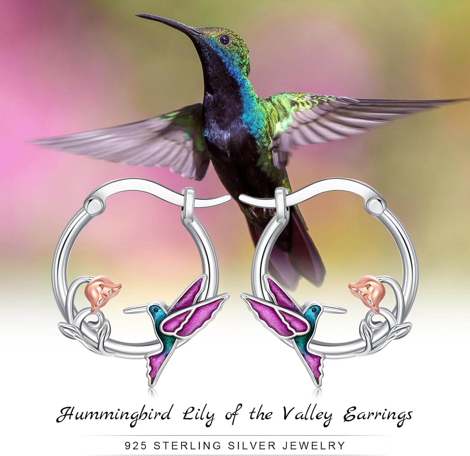 SeaTurtle dolphin Hummingbird Earrings for Women 925 Sterling Silver Sea Waves Earrings Ocean Huggie Hoop Sea Turtle dolphin Earrings Jewelry Gifts - Image 7