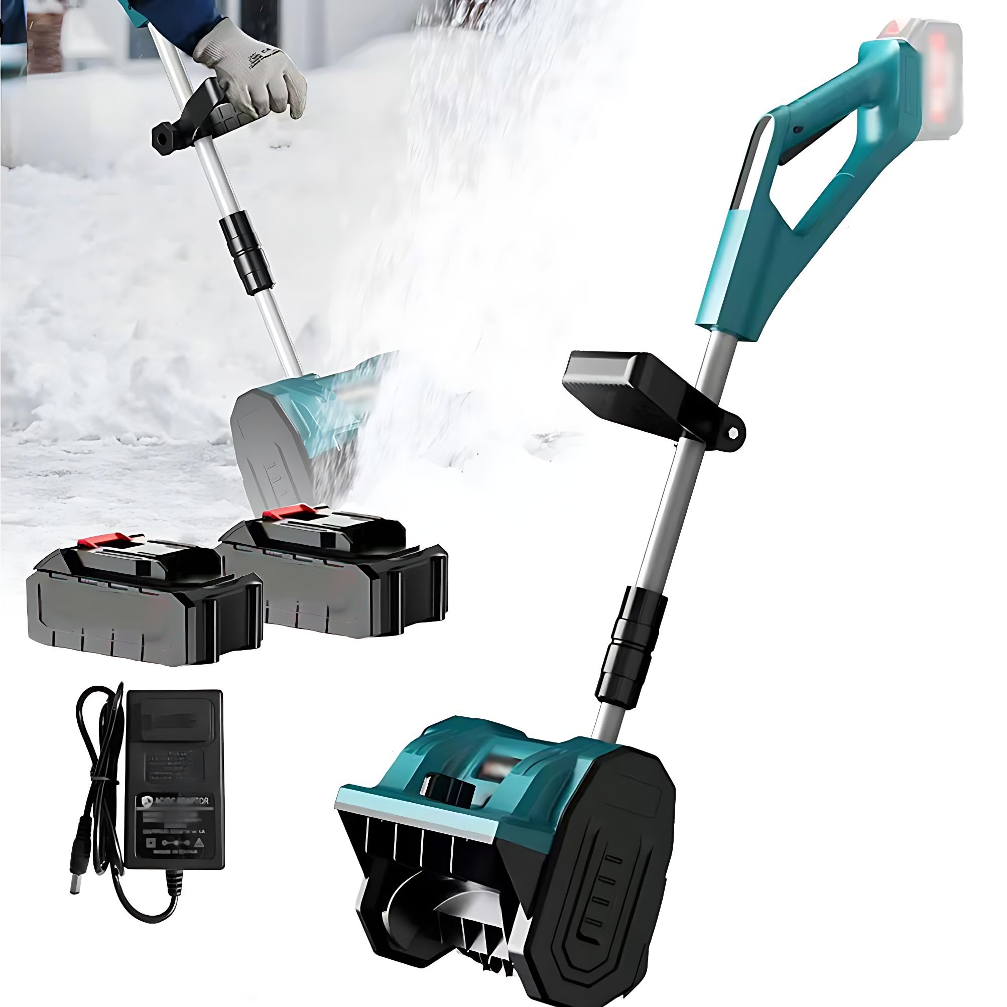 Pelle à neige électrique pour soulager le dos et déblayer rapidement