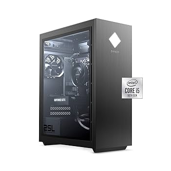 OMEN 25L Gaming Desktop PC, NVIDIA GeForce GTX 1660 Super