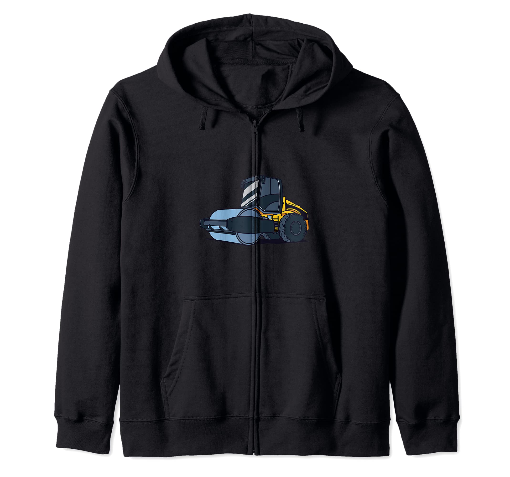 Steamroller Road Roller Zip Hoodie