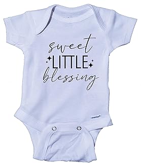 Ink Trendz Sweet Little Blessing 우주복, 임신 발표 유니 아기 우주복