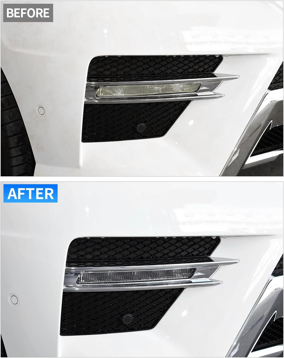 Daytime Running Light DRL LED Fog Lamp Compatible with Mercedes Benz W166 ML350 ML500 2013-2014/W166 ML550 ML63 Amg 2012-2015/X204 GLK250 GLK350 2013-2015 (Passenger Side(R:A2049065501))