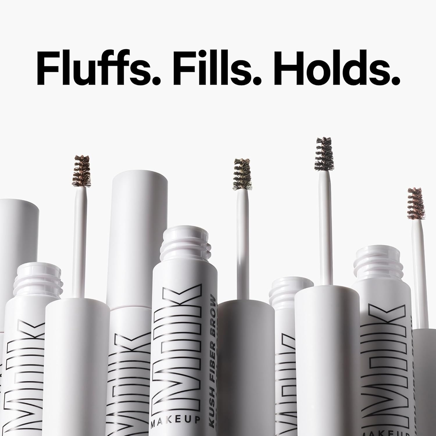 Milk Makeup KUSH Fiber Brow Gel – Tinted Gel Fluffs, Fills + Holds Eyebrows for a Fuller, Natural Look – Conditioning, Vegan Formula - Image 3