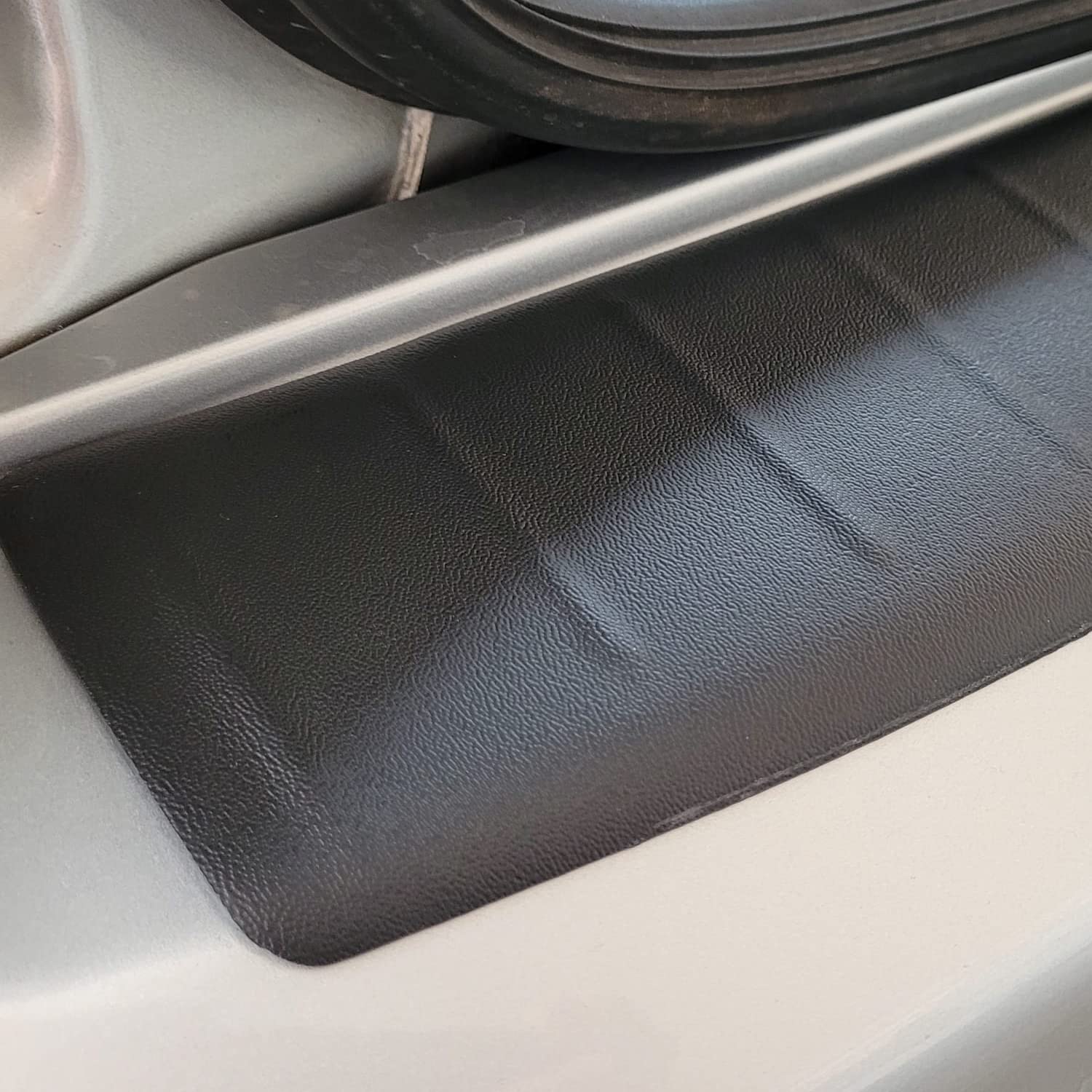 ABS Ladekantenschutz in Schwarz für Hyundai Kona (2017)