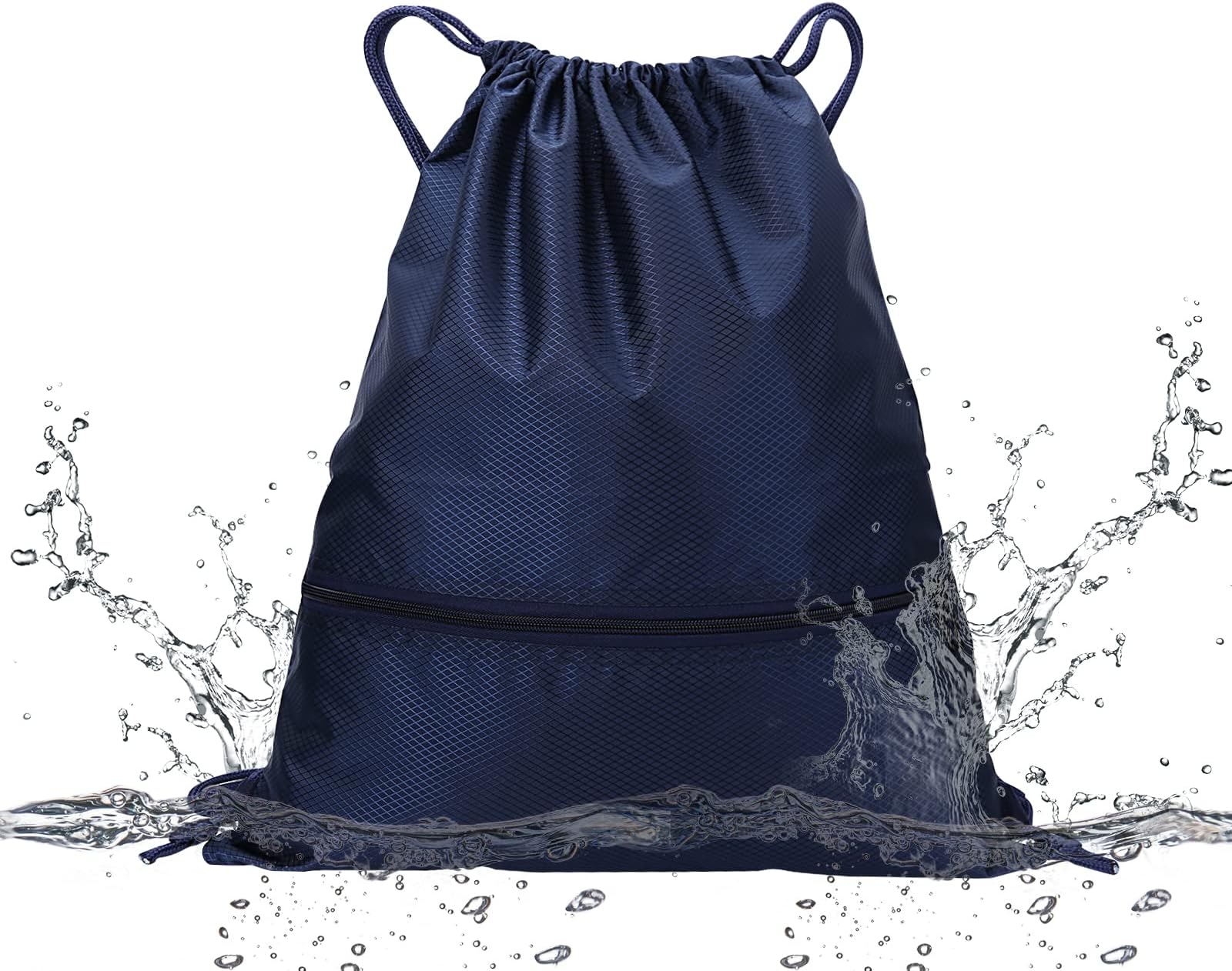 joyliveCY 2PCS Drawstring Bags,PE Bags Drawstring Gym Bag,String Swimming Bag Trainer Bag Personalised Drawstring Bag, Suitable for Sports, School, Gym, Travel, Swimming and Various Activities