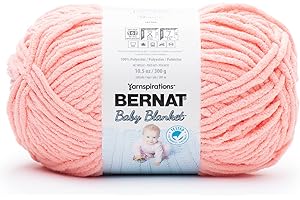 Luxurious Bernet Yarn, Perfect for Baby Blanket Creations - Coral Blossom