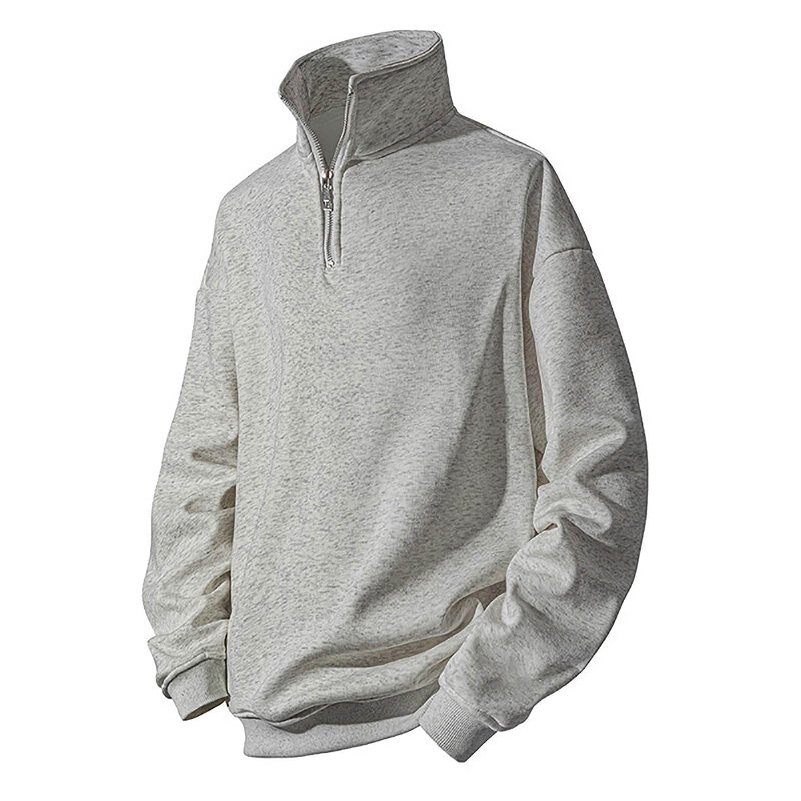Pull homme demi-fermeture éclair : fini la transpiration en extérieur - 6