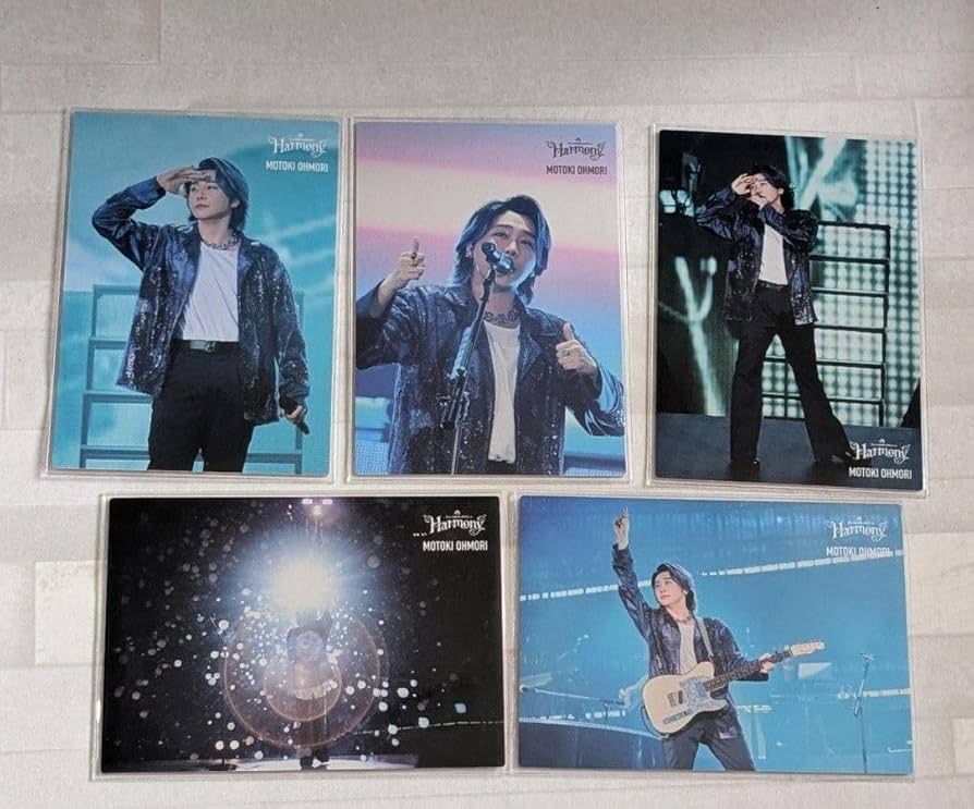 Amazon.co.jp: ミセス ハーモニー 大森元貴 フォトカード 5枚