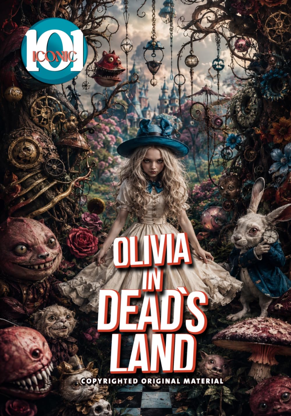 Olivia in Dead's land Coloring Book: The Mysterious World for Stress Relief & Relaxation
