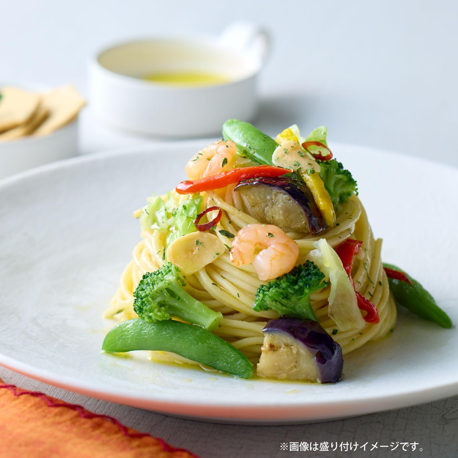 ペペロンチーノ Amazon.co.jp: [冷凍] オーマイプレミアム 彩々野菜ペペロンチーノ