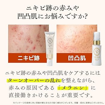 Amazon.co.jp: ドクターRe9 [ 薬用 ] ニキビ跡 専用 ベルブランW+