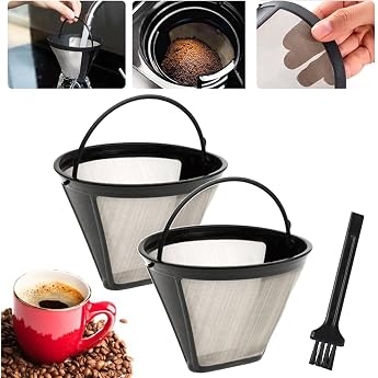 Coffee Filter Coffee Strainer Coffee Filter Holder Size 1 2 4 Coffee Filter | Stainless steel, reusable