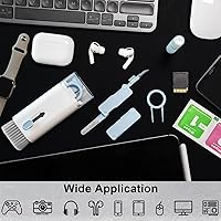 Vista 12 de anngrowy Kit de limpieza para auriculares Airpod Bluetooth, auriculares Airpods 2 Pro 2023 limpiador de teclado, kit de limpieza electrónica