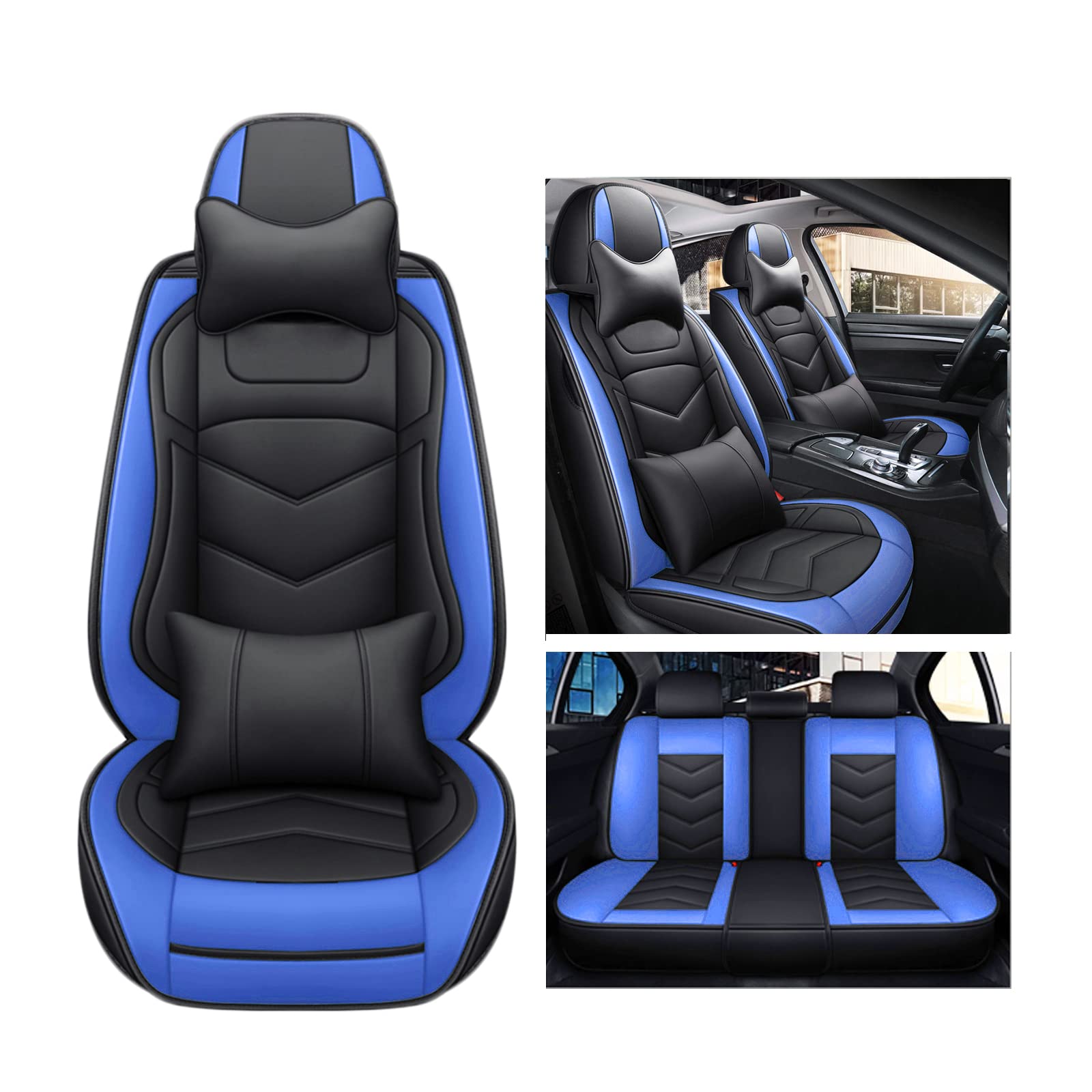 Chicco Car Seat PU Leather Car Front Seat Cover Auto Chair Cushion