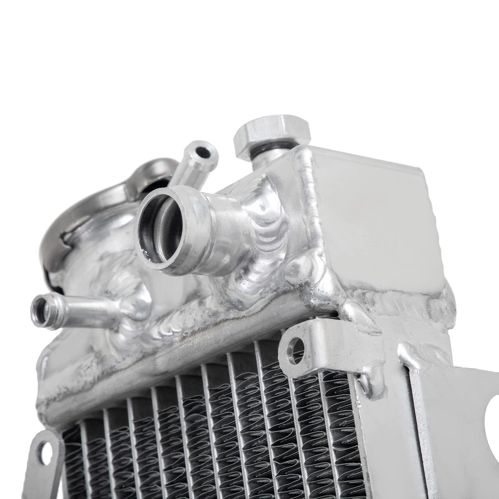 Radiatore In Alluminio Per Yamaha YZF-R125/MT125 - Alta Prestazione, Spessore 34mm, Lucido - Foto 3